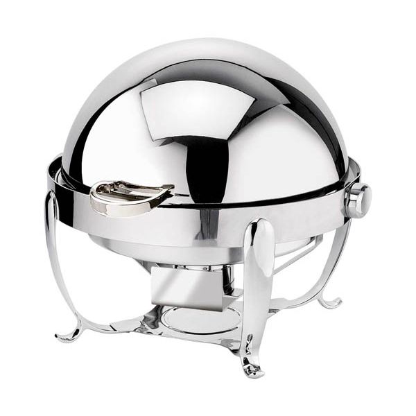 Eastern Tabletop Park Avenue 8 Qt. Round Chafer with Rolltop