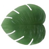 Front Of The House&reg; 9"x8-1/2" Philodendron Leaf Placemat