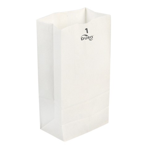 Hello Hobby Solid Small Paper Bag - White - 5 x 7 in