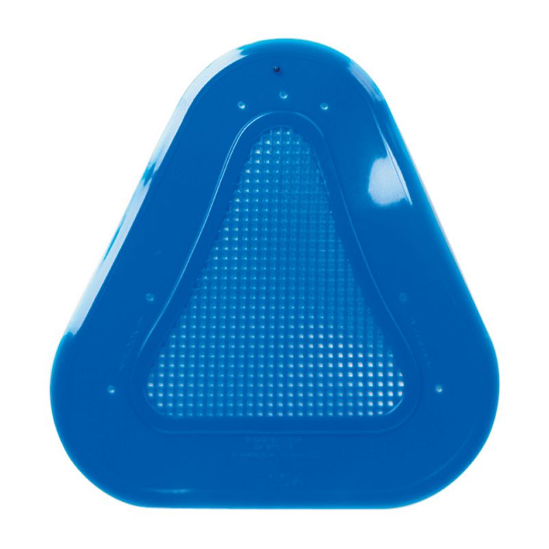 Continental Blue Vinyl Unscented 11" Urinal Screen