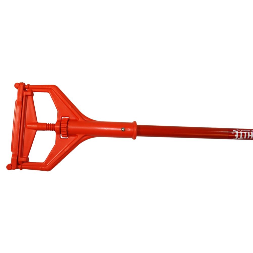 Impact&reg; 64" Orange Plastic Speed Change Mop Handle