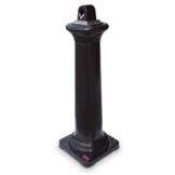 Rubbermaid Tuscan GroundsKeeper Black  Smoking Receptacle