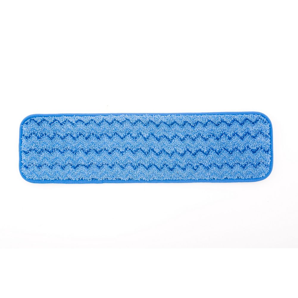 Rubbermaid HYGEN&trade; Blue Microfiber 18" Damp Room Mop