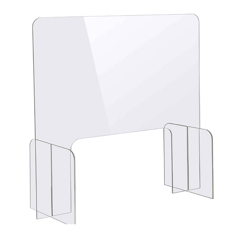 Bon Chef 90177-3 32" x 12" x 31-3/4" Tabletop Safety Shield w/ Window
