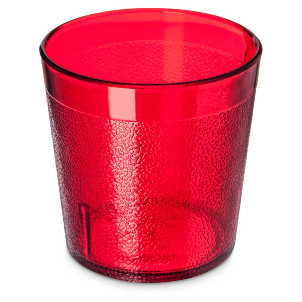 Carlisle Stackable&trade; Old Fashioned Tumbler, Ruby, 10 oz