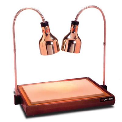 Cres Cor&reg; Countertop Carving Station w/ Heat Lamps and Sneezeguard