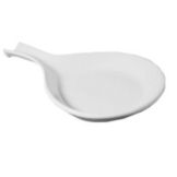 Diversified Ceramics Ultra White 12 oz Footed Fry Pan Server