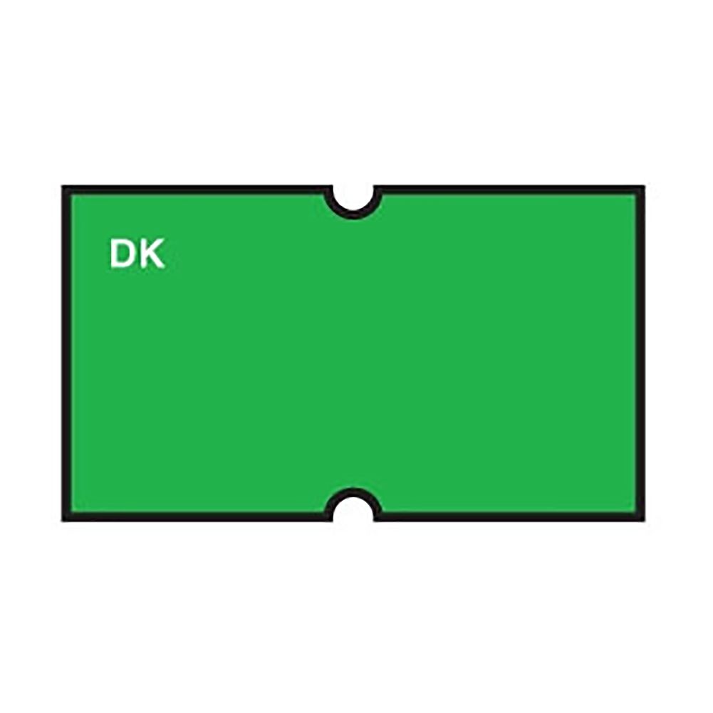 DayMark IT120543 Fluorescent Green Date Coder Label f/ DM3 - 1000