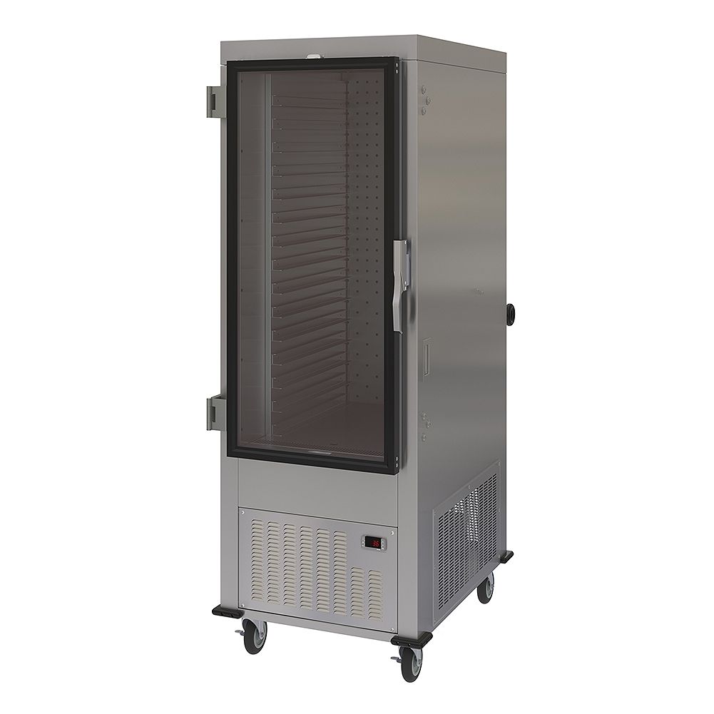 Dinex DXPACR15LCL 1 Sec. Air Curtain Refrigerator w/ Left Hinged