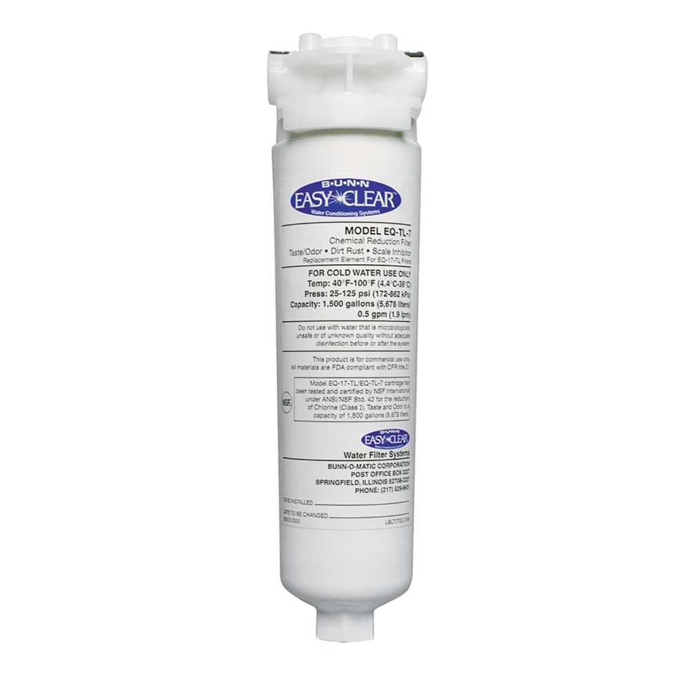 BUNN&reg; Easy Clear Water System Filter EQ-17-TL