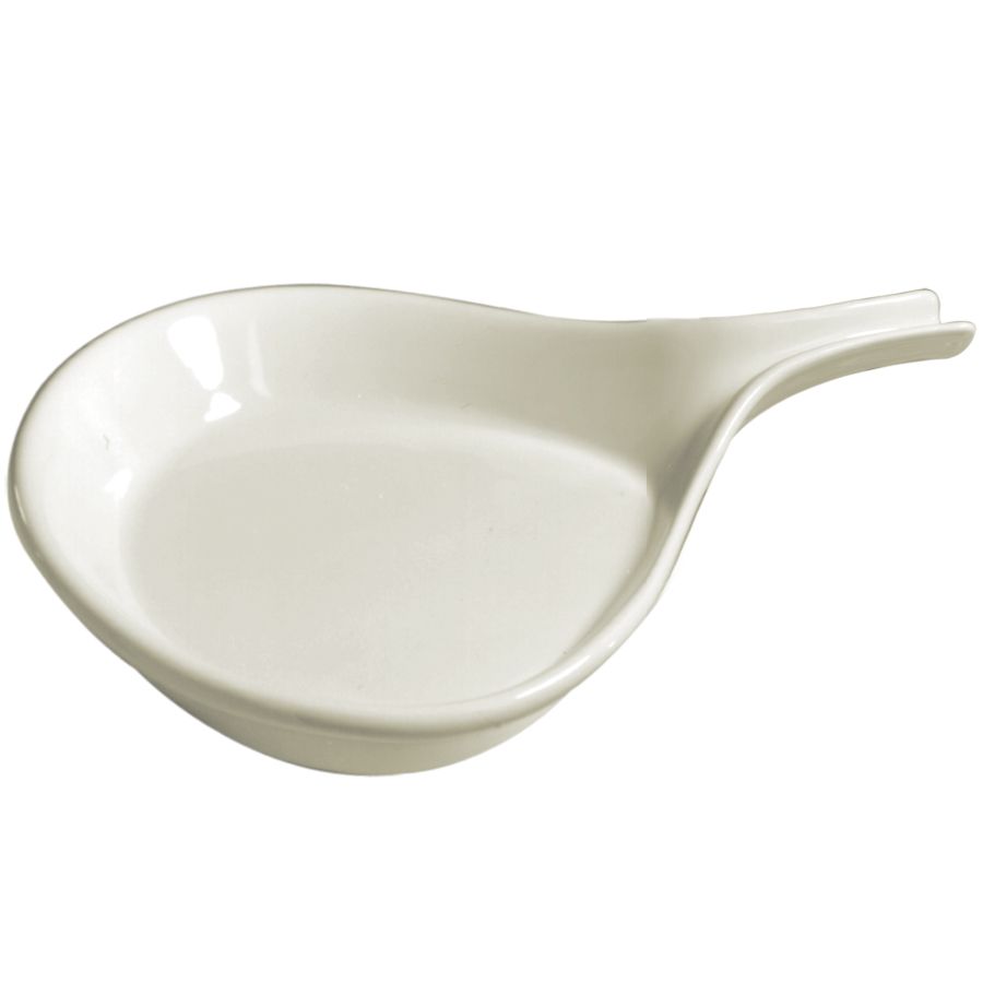 Diversified Ceramics White 12 oz Handled Skillet