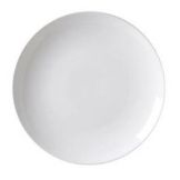 Vertex&reg; China Rubicon Undecorated White 10" Coupe Plate