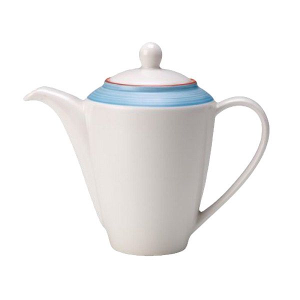 Steelite Simplicity Rio Blue 21 Oz Coffee Pot Lid