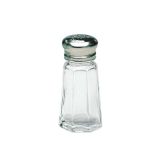 Update International Paneled Glass 1 Oz Shaker with Mushroom Top