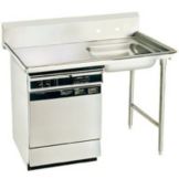 Jackson Right Side Installation Undercounter Dishtable, 48" Len