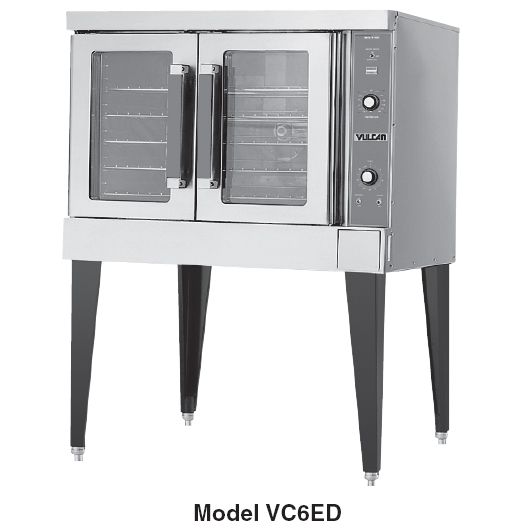 Vulcan Hart Single Deck Electric Convection Oven