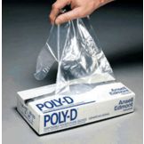 Ansell Foodmates&reg; Clear Medium Disposable Gloves