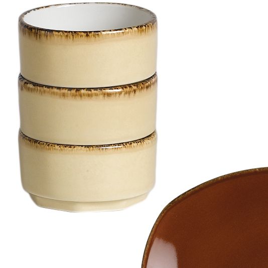 Steelite Performance Terramesa Mocha 1.75 Oz. Taster Dip Dish