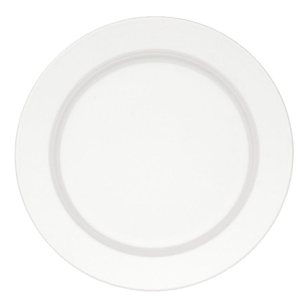 Corpo Flat Plate, White, 6-1/4"