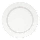 Corpo Flat Plate, White, 6-1/4"