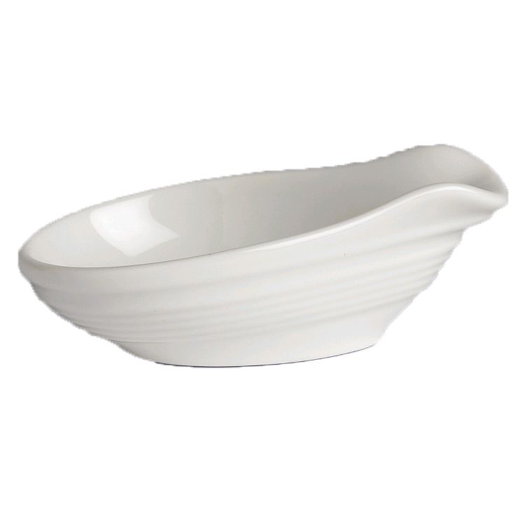 Steelite Rene Ozorio Aura Asian White Spoon Rest