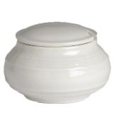 Steelite Rene Ozorio Aura Asian White 3.5 Oz Chili Bowl with Lid