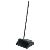 Continental Black Plastic 12" Lobby Dust Pan
