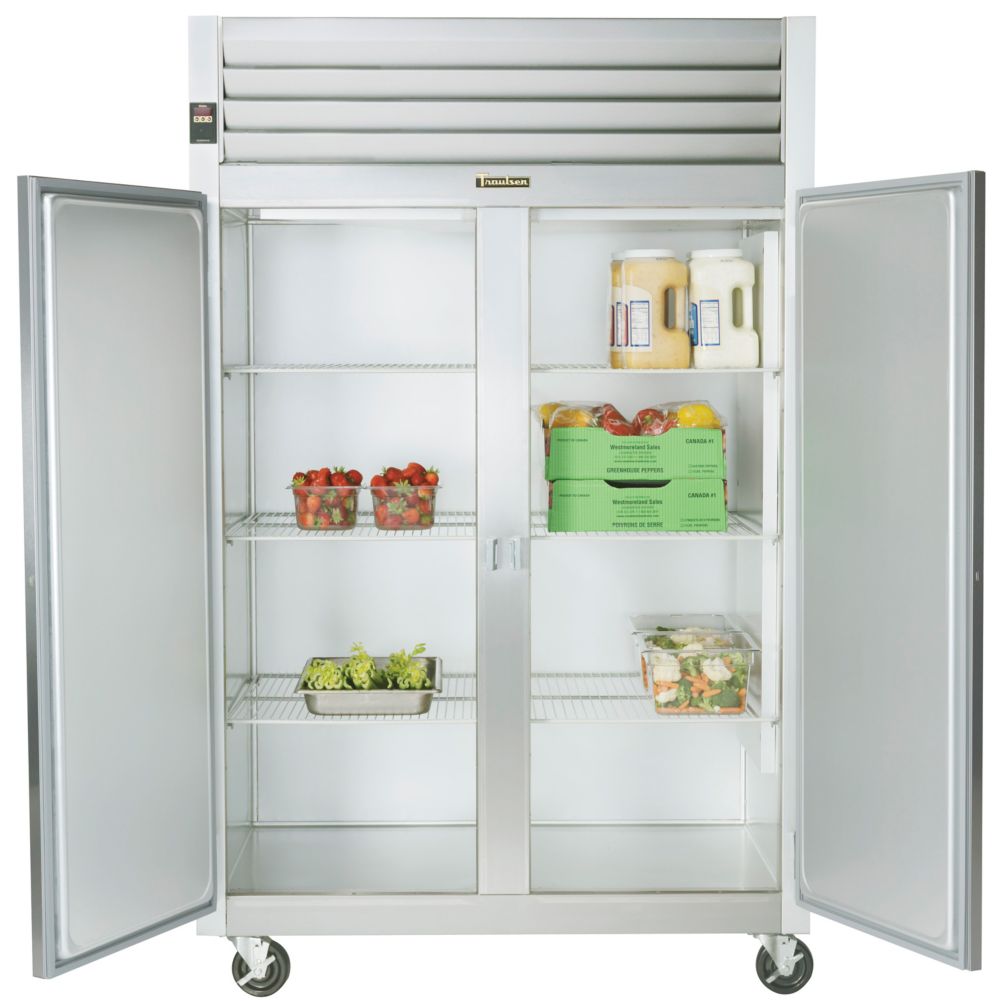 Traulsen G-Series G20001 Solid Door 2-Section Refrigerator