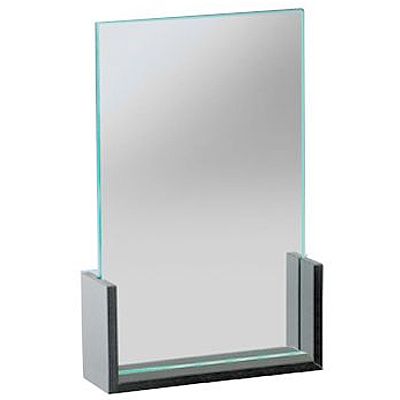 Cal-Mil&reg; Acrylic Green Edge Menu/Card Holder