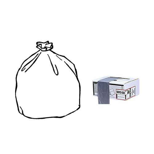 Rubbermaid Gray Linear Low Density 22 Gal Can Liner