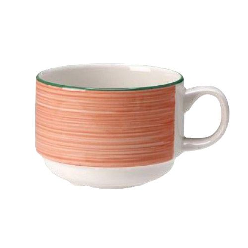 Steelite Simplicity Rio Pink 6 Oz Slimline Stacking Cup