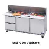 Beverage-Air Elite Series&trade; 72" Mega Top with 6 Drawers
