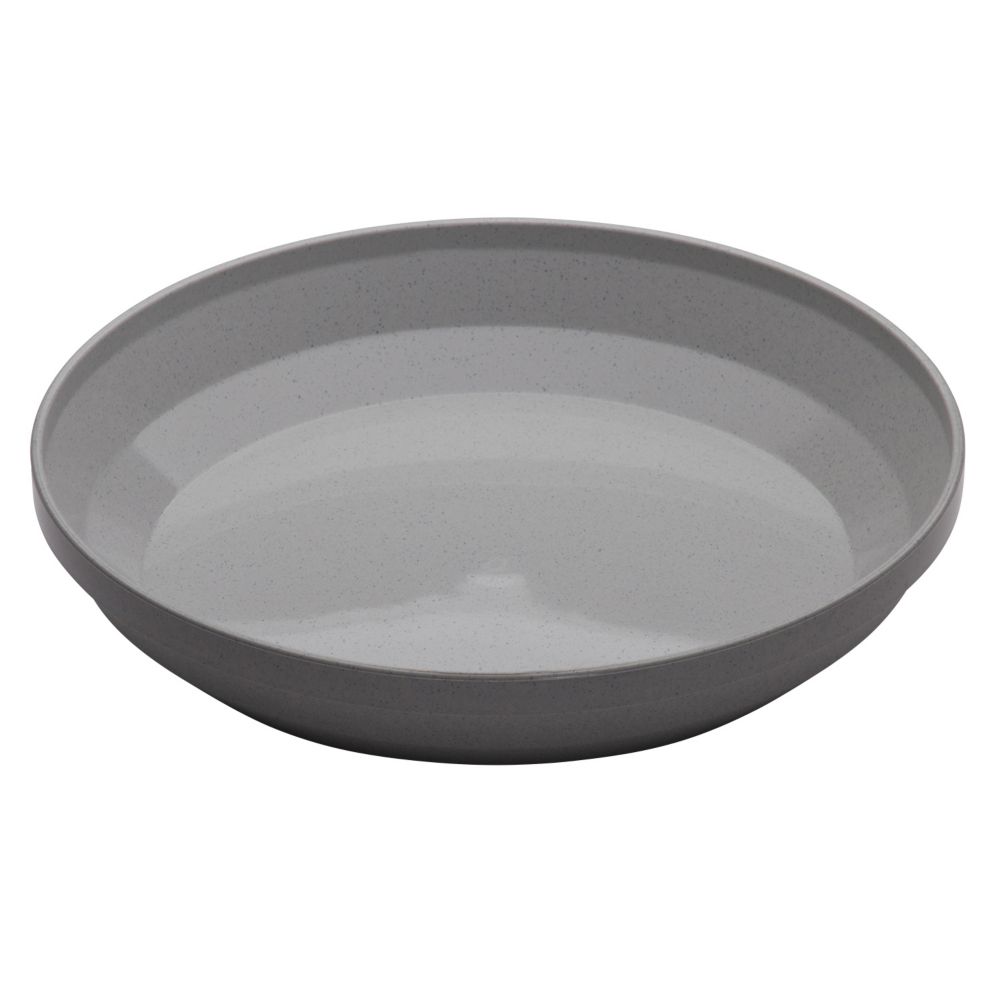 Cambro Speckled Gray 9-1/2 in. Shoreline Collection Pellet Underliner