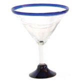 Jumbo Cobalt 35 oz Margarita Glass