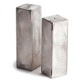 Random-Sanded Salt & Pepper Shaker Set