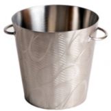Round Random-Sanded Wine Bucket, 8" x 8"