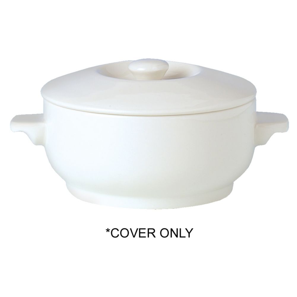 Steelite Performance Simplicity Cookware White Soup / Casserole Lid