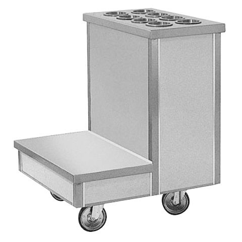 Randell&reg; 30" Stainless Steel Tray and Silverware Dispenser