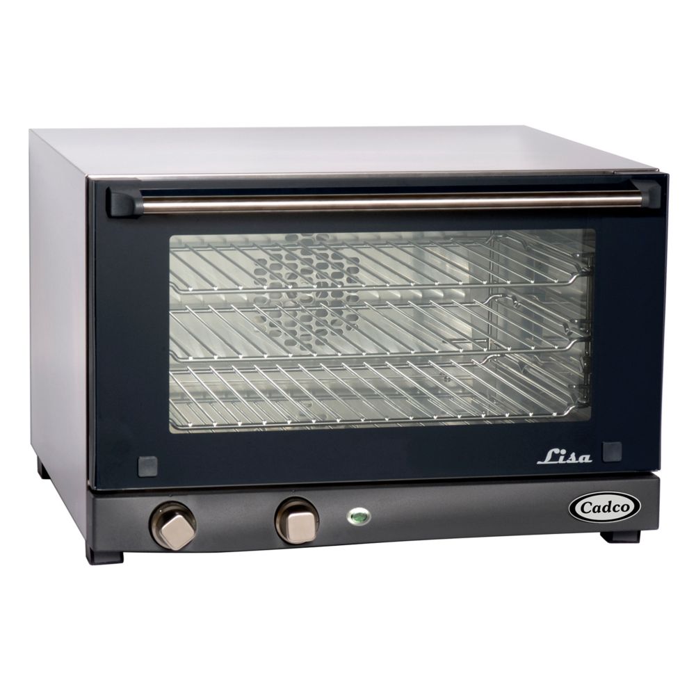 Cadco Half Size Convection Oven w/ Three Shelves - Lisa&trade;, OV-013