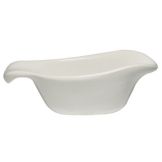 Diversified Ceramics White 3 oz Sauceboat