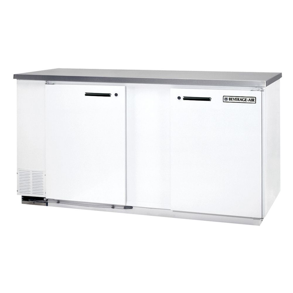 Beverage-Air 69" White Milk & Bulk Milk Storage