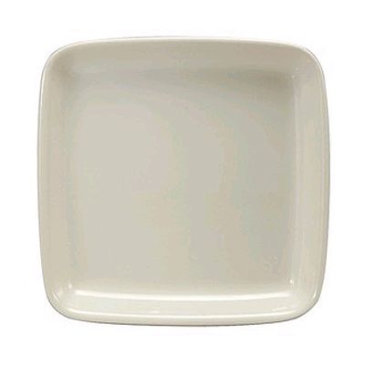 Oneida&reg; 6-3/4" Cream White Square Entree Plate
