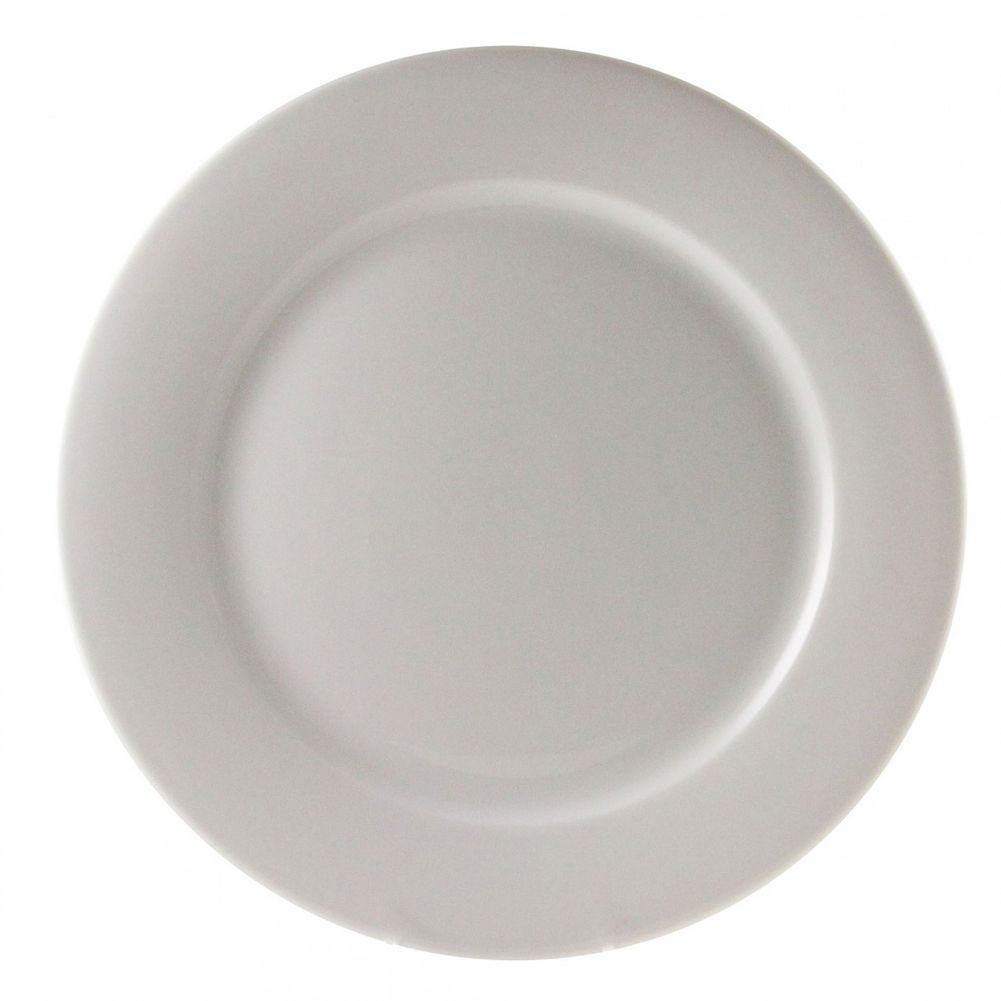 Ten Strawberry Street Bistro White 11" Dinner Plate