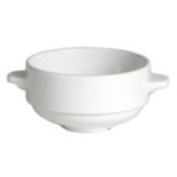 Steelite Distinction Juliette 9.5 Oz Stacking Soup Bowl w/ Lug Handles