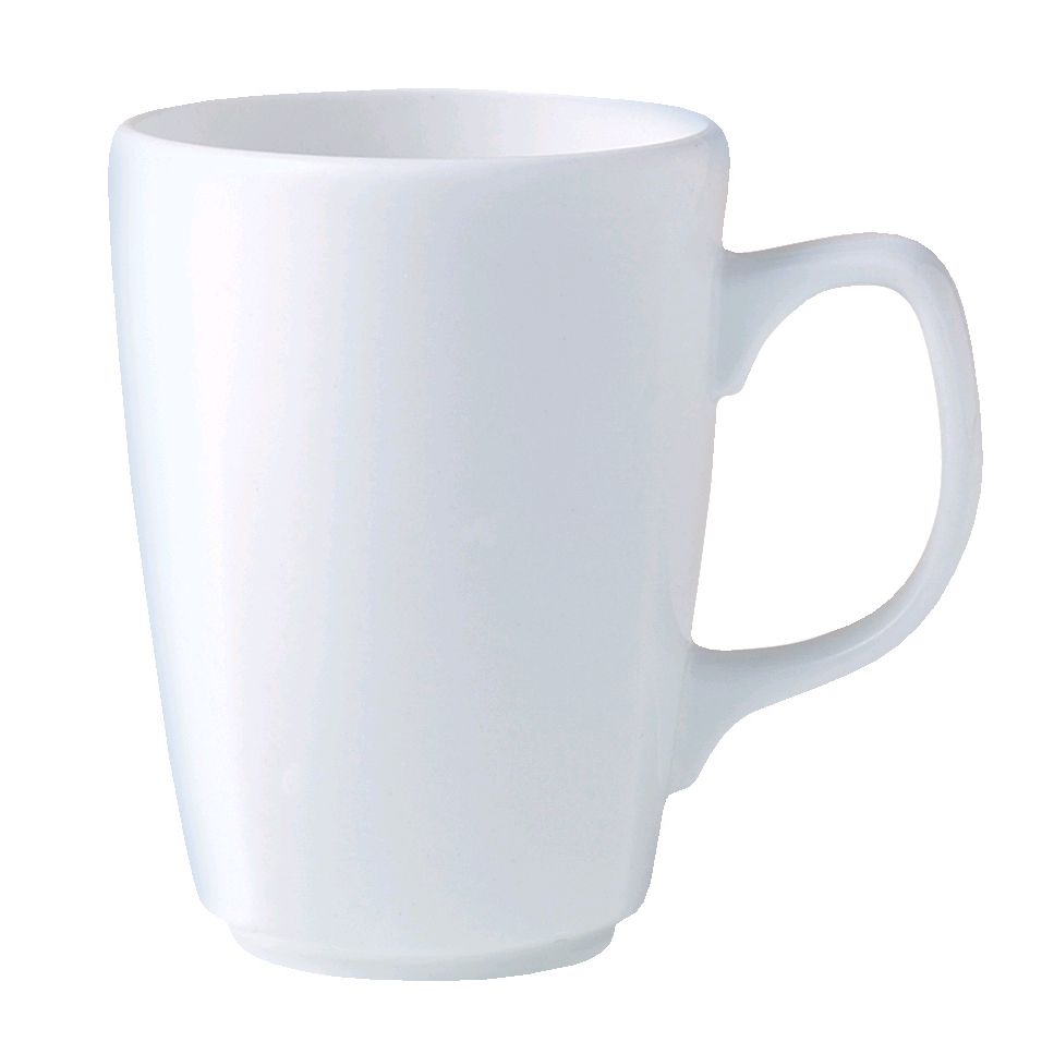 Steelite Distinction Monaco Vogue White 8.5 Oz Mug