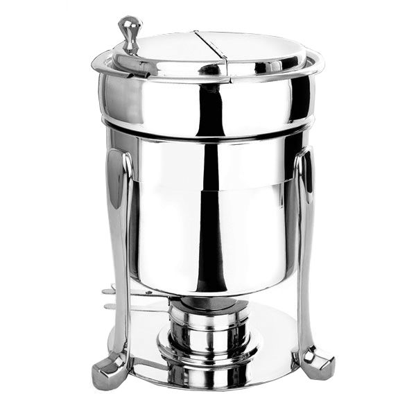 Eastern Tabletop  7 Qt. Marmite Soup Chafer w/ Stand and Freedom Legs