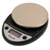 Escali&reg; Primo Black 11 lb Portable Digital Scale