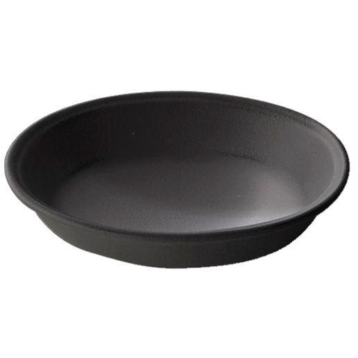Bugambilia Black Resin Coated 135.2 Oz Oval Buffet Casserole Dish