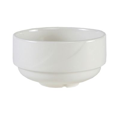 Tuxton&reg; 10 Oz. San Marino AlumaTux Without Handle Soup Bowl
