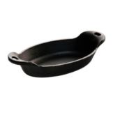 Lodge Tableware 9 Oz. Oval Cast Iron Mini Server